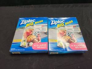 lot 161 image: Ziploc Big Bags - 2 boxes
