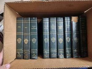 lot 166 image: Selection of vintage books - The Harvard Classics