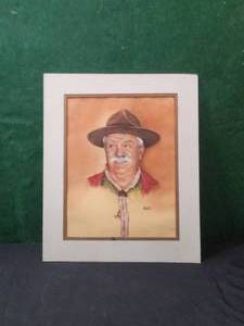 lot 185 image: Artwork-painting by Texas artist Mahto