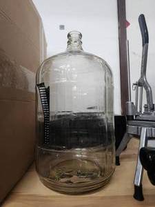 lot 188 image: 5-gallon glass carboy