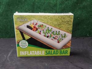 lot 198 image: FineLife inflatable salad bar - cooler