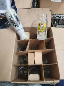 lot 221 image: Selection of collectible glasses