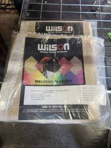 lot 238 image: Wilson quality welding blankets - qty. 2