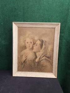 lot 149 image: Framed painting