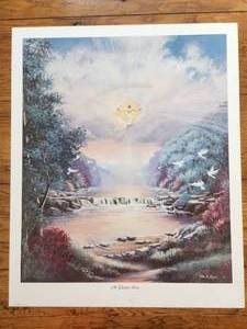 lot 54 image: Ready for your frame - No Greater Love - limited Edition Print - Artist Rita A. Karr - signed and numbered -47 of 1000 - 20 by 24 -  (K)