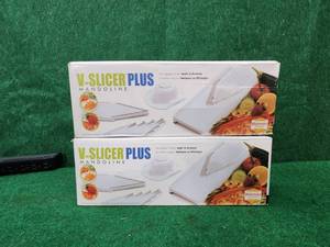 lot 304 image: V-slicer plus mandoline - unopened - Qty of 2