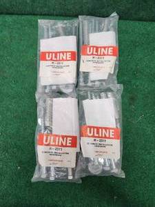lot 51 image: 4 packs of Uline H-2311 anchor bolts