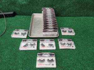 lot 76 image: Selection of 24 faux eyelash sets