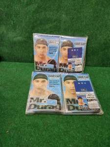 lot 81 image: Selection of 2 packs of 12 stocking wave caps - black