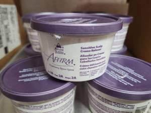 lot 180 image: Selection of 11 Affirm sensitive scalp creme relaxer