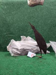 lot 225 image: Selection of 5 metal birds