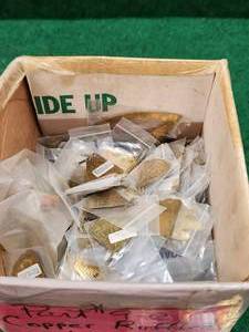 lot 218 image: Selection of metal charms for jewelry making or crafts