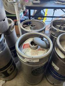 lot 161 image: Selection of 2 kegs