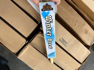 lot 199 image: Generous selection of Winter Brew beer taps - unused