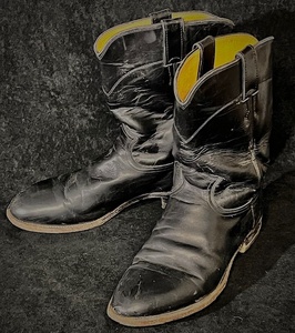 lot 53 image: Size 9-12 D Genuine Black Justin Ropers