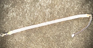 lot 9 image: New .925 Sterling Silver Bracelet
