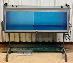 lot 60 image: New in Box - Wercome Slate Gray Over the Sink Organizer (34.25 in.)&nbsp