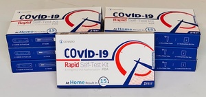 lot 66 image: Seven (7) Genabio Covid-19 Rapid Self-Test Kits