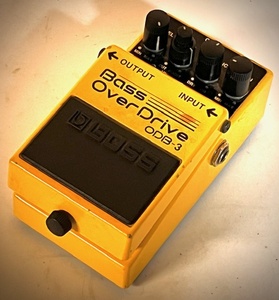 lot 32 image: Boss ODB-3 Bass Overdrive Bass Guitar Effects Pedal&nbsp