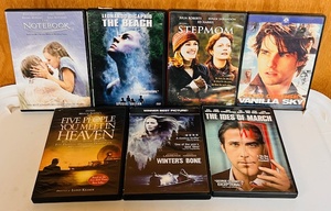 lot 249 image: Seven (7) Drama DVDs - Including The Notebook, Stepmom, &amp Five People You Meet in Heaven