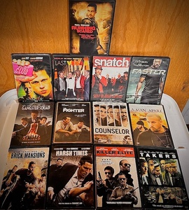 lot 248 image: Thirteen (13) Action DVDs - Including Fight Club, Last Vegas, &amp Faster