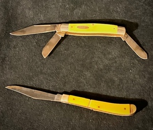 lot 121 image: Pine Knot Three Bladed Pocket Knife &amp Single Blade United Boker Solingen, Germany&nbsp