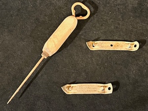 lot 169 image: AntiqueVintage Ice PickBottlecap Opener, Vintage Lone Star Beer Bottle Cap Opener, &amp Vanderbilt Products Bottle Cap Opener