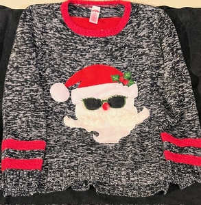 lot 239 image: Early Vote Getter for this Years Ugly Christmas Sweater at Your Christmas Party - Size Large