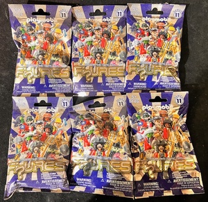 lot 207 image: Six (6) Packs of 2016 Series 11 Playmobil  Figures