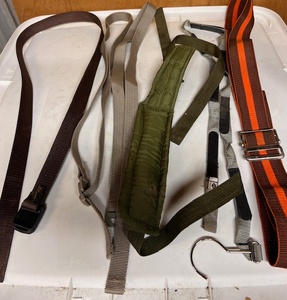 lot 269 image: Six (6) Assorted Belts &amp Straps
