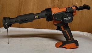 lot 270 image: RIDGID 18V Caulk &amp Adhesive Gun (R84044)&nbsp