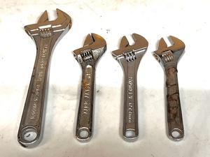lot 271 image: Four (4) Crescent Wrenches
