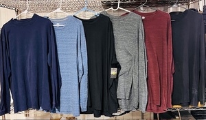 lot 289 image: Six (6) Long Sleeve 2x-3x T-Shirts - Including Austin Clothing Company