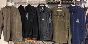 lot 291 image: Five (5) Size 2x Jackets - Including Carhartt, Cabelas, C. E. Schmidt Workwear, Rocky, &amp CH Outerwear