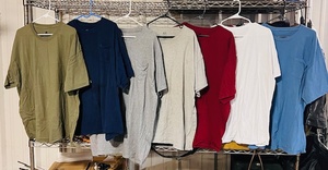 lot 295 image: Seven (7) Size 3x Mens T-Shirts in Assorted Colors