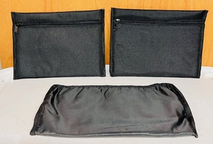 lot 301 image: Three (3) Multi-Purpose Cushioned Pouches - For Protecting Those Sensitive Items on a CampingHunting Trip