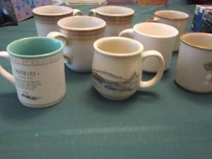 lot 107 image: large lot of various coffee cups