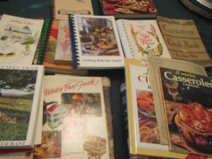 lot 111 image: BOOK LOT - COOKBOOKS