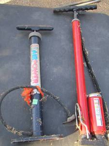 lot 168 image: 2 bike tire pumps
