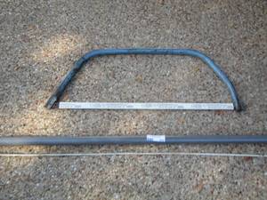 lot 173 image: large saw, pole saw
