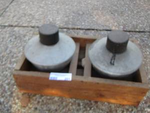 lot 201 image: Kerosene SMUDGE POTS