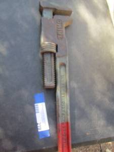 lot 219 image: 18 Trimo PIPE WRENCH