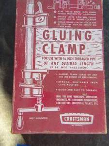 lot 223 image: gluing clamp craftsman