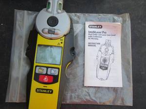 lot 231 image: Stanley intellilaser pro stud finder and laser line level
