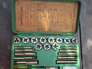 lot 232 image: ace super set of taps and dies