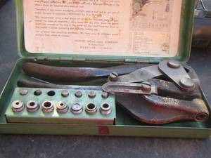 lot 242 image: PUNCH  No.. 5 JR  -  WHITNEY METAL  TOOL COMP.
