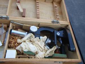 lot 275 image: sans & streiffe microscopes
