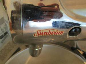 lot 332 image: Sunbeam stand mixer