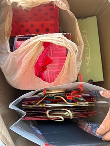 lot 428 image: CHRISTMAS BAGS - WAITING TO BE FILLED