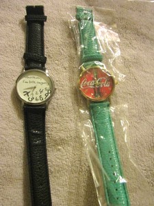 lot 51 image: Coca Cola Watch, Im late anyways Crazy Watch